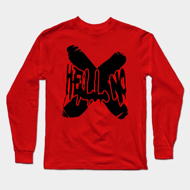 Persona 5 Dancing in Starlight Ryuji Sakamoto 'Hell No' cosplay shirt Long Sleeve T-Shirt by GysahlGreens